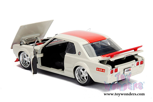Jada Toys - Metals Die Cast | JDM Tuners™ Nissan Skyline GT-R Hard Top (1971, 1/24, diecast model car, Asstd.) 30002WA1